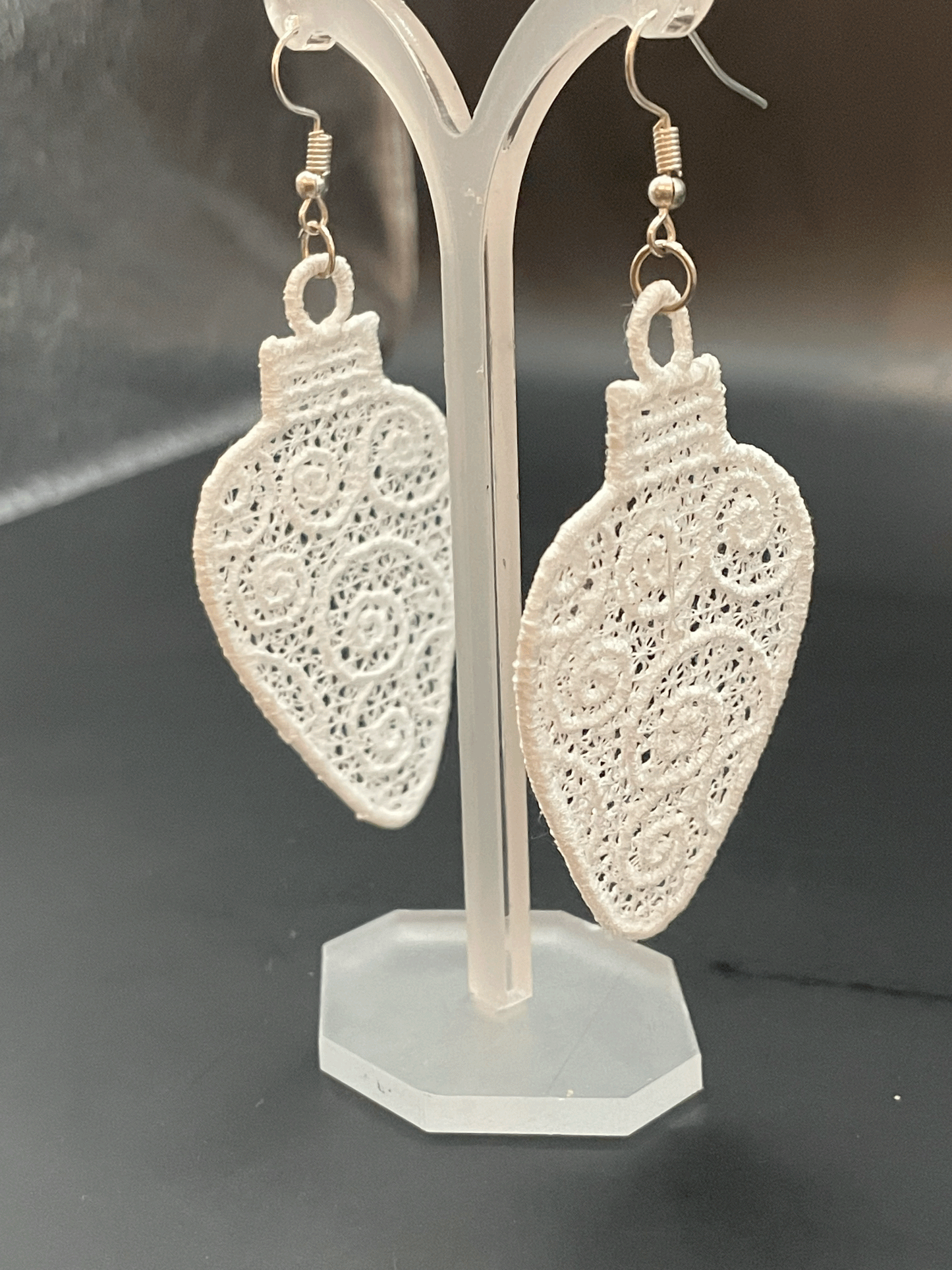 Earrings - Christmas Bulbs (large)