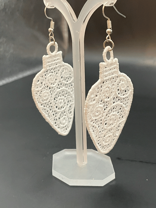 Earrings - Christmas Bulbs (large)