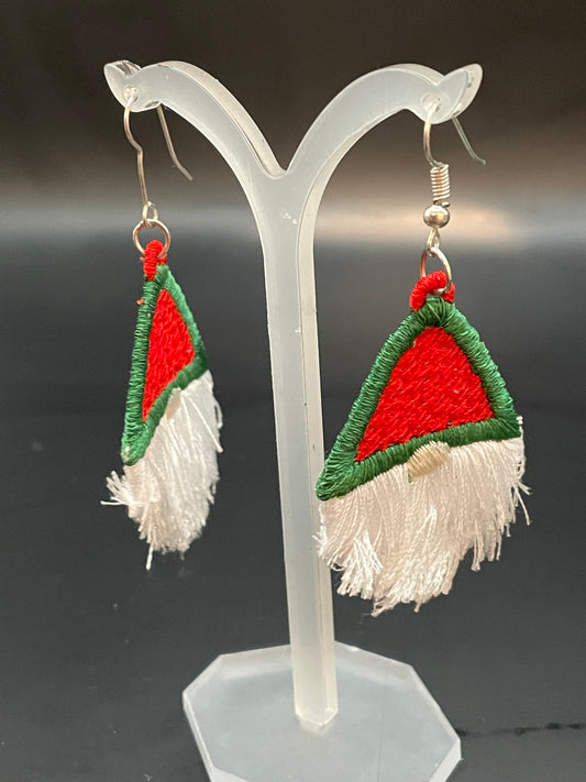 Earrings - Fringed Gnome