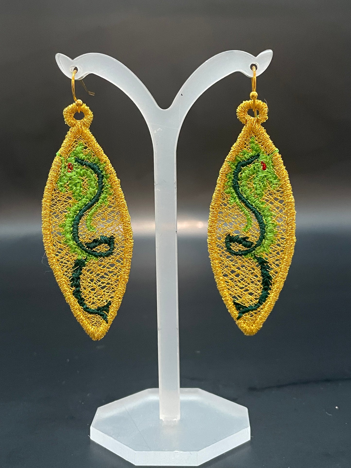 Earrings - Dragon Teardrops