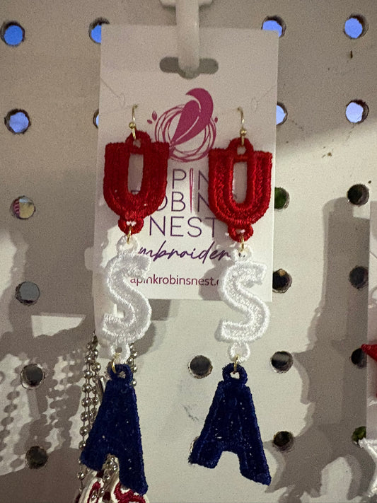Earrings - USA Dangle