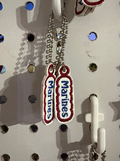 Military Keychain Charm