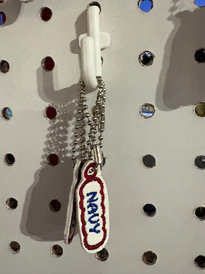 Military Keychain Charm